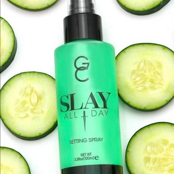 New Gerard Cosmetics Slay All Day Setting Spray - Cucumber 1oz Travel Bottle - Picture 4 of 5